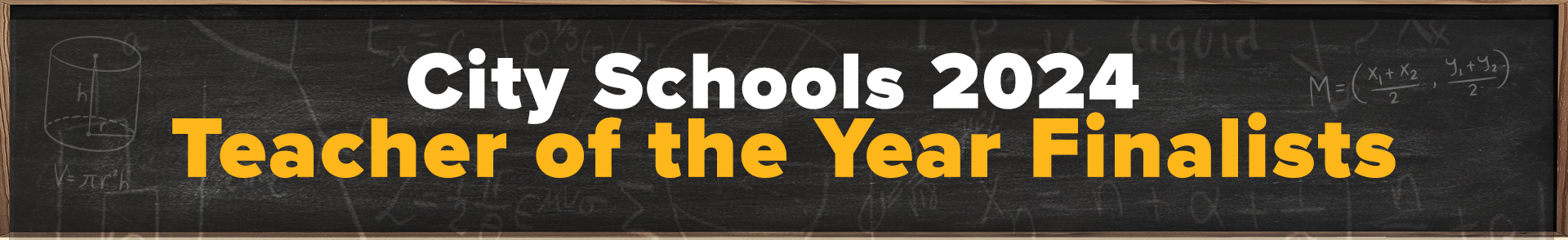 City Schools 2024 Teacher of the Year Semi-Finalists