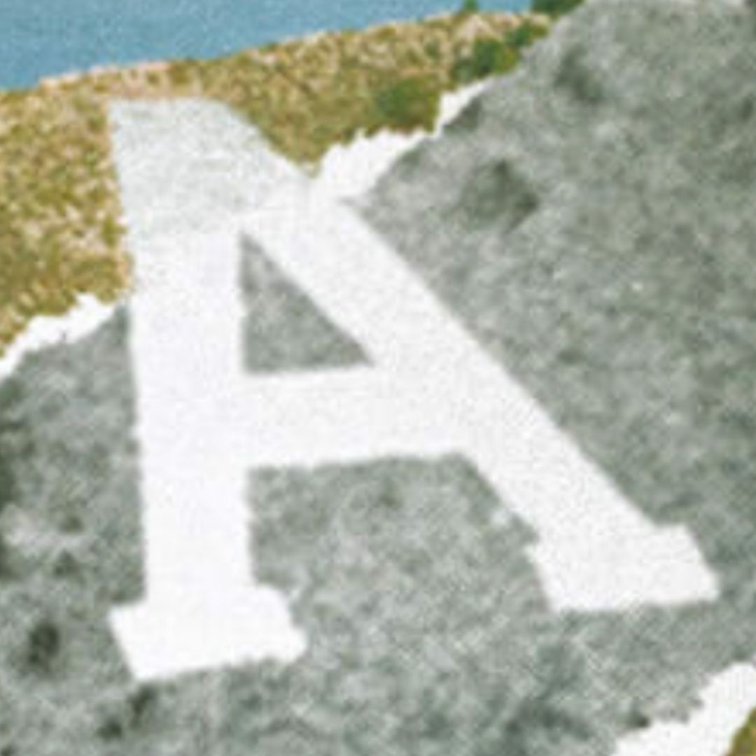 A graphic of the letter A