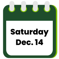 calendar icon with date: Saturday, December 14