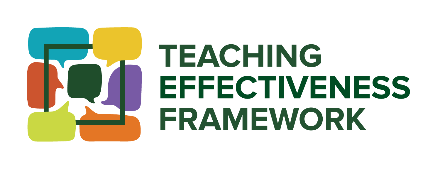 Teaching Effectiveness Framework logo