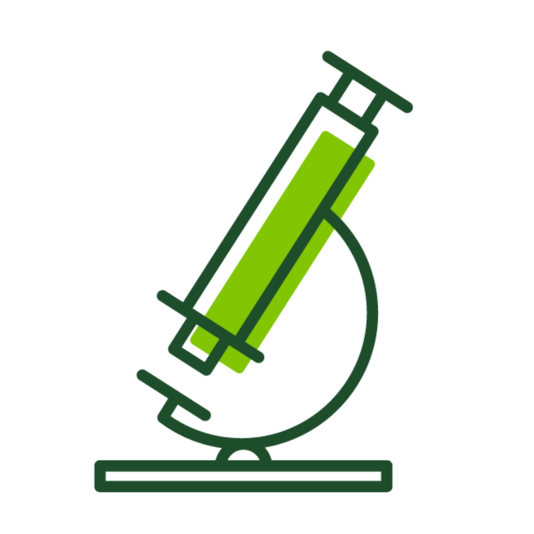 icon of a microscope 