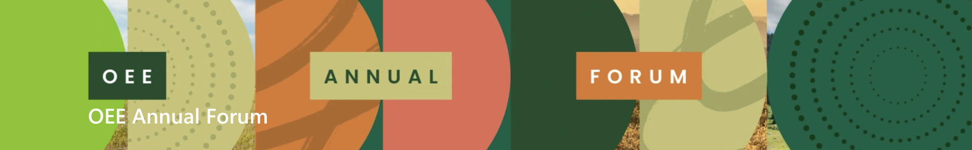 the OEE Annual Forum decorative banner