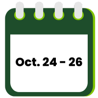 calendar icon with date: October 24-26