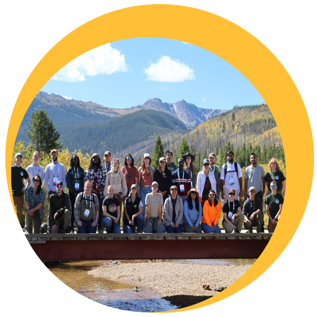 group photo from the SAF conference at the Mountain Campus