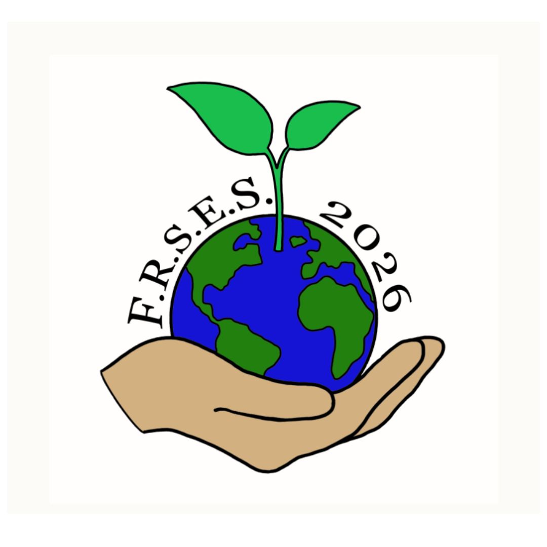 A graphic of a person holding a globe in their hand