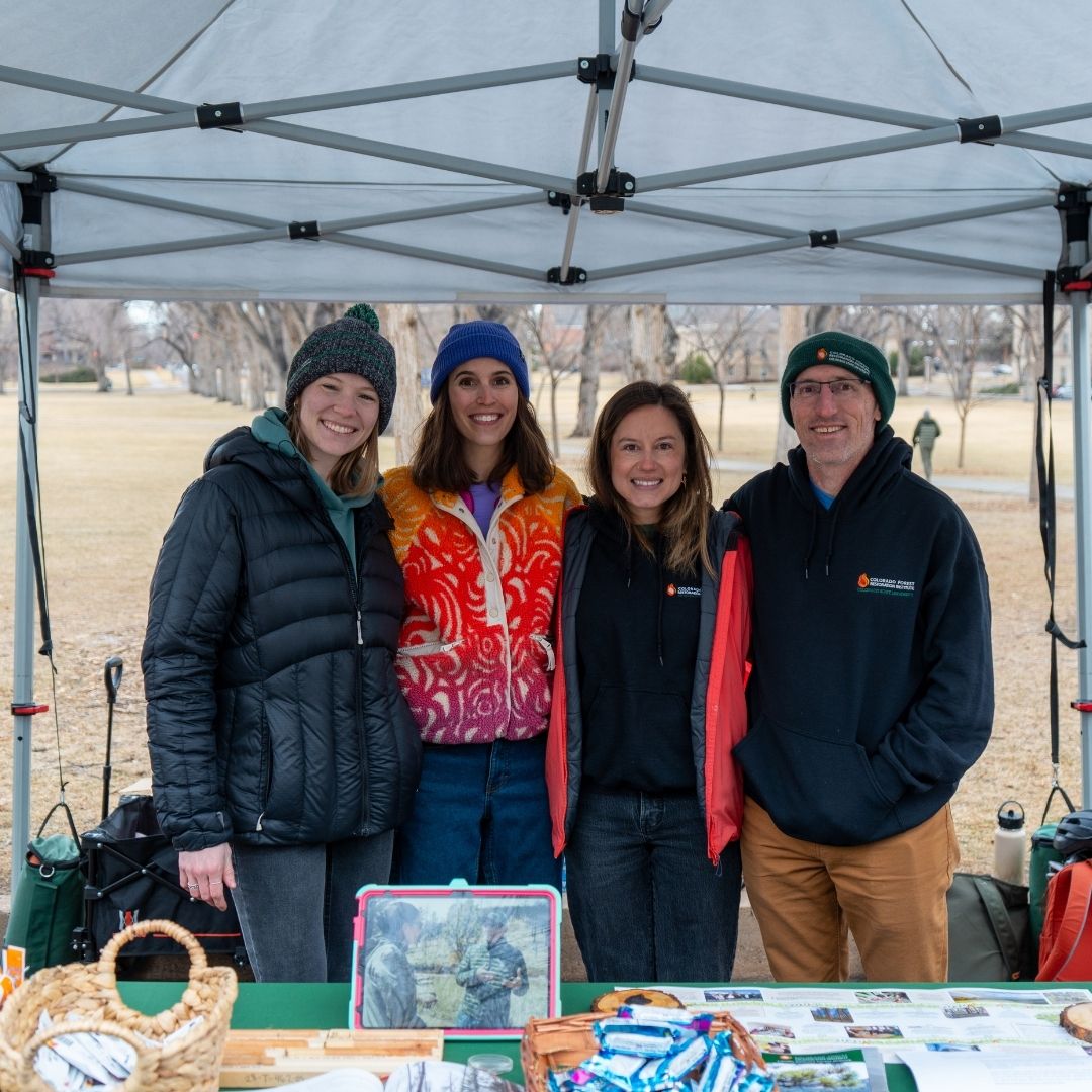 CFRI employees pose for a picture at the 2026 Winter Bike to Work Day
