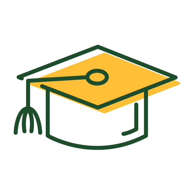 An icon of a mortar board