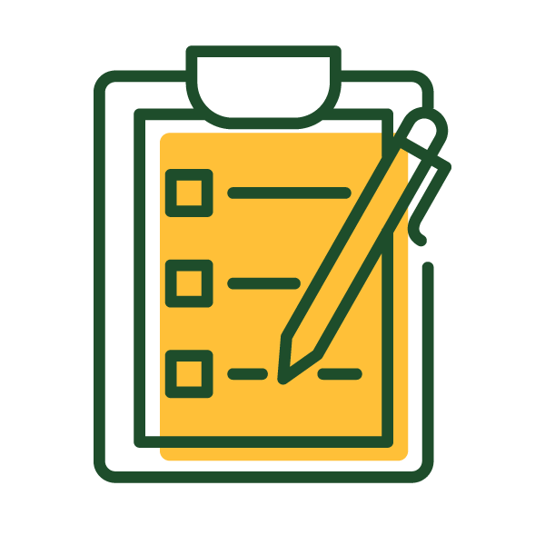 Icon of a clipboard