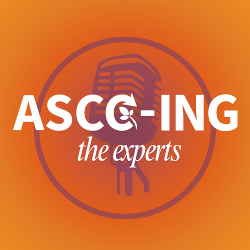 ASCCing the Experts podcast logo